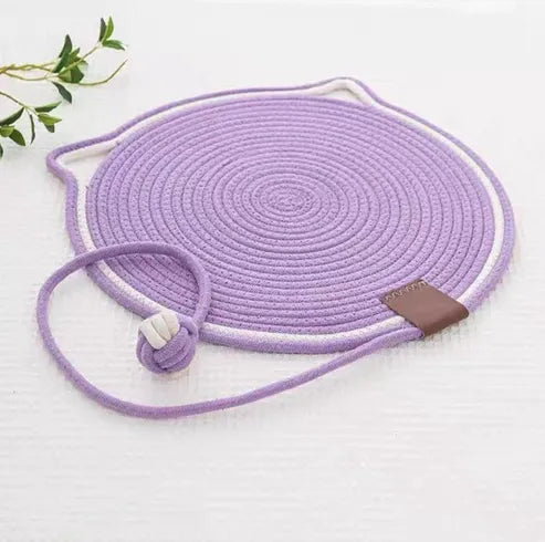 PawNest™ – Soft & Durable Cat Scratch Pad & Pet Sleeping Mat