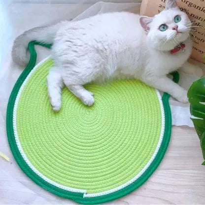 PawNest™ – Soft & Durable Cat Scratch Pad & Pet Sleeping Mat