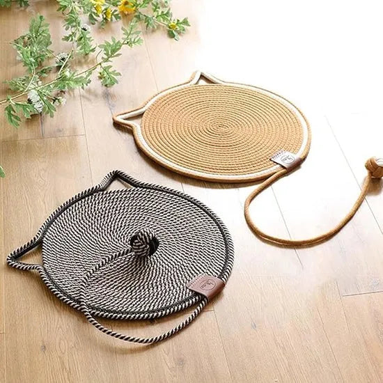 PawNest™ – Soft & Durable Cat Scratch Pad & Pet Sleeping Mat