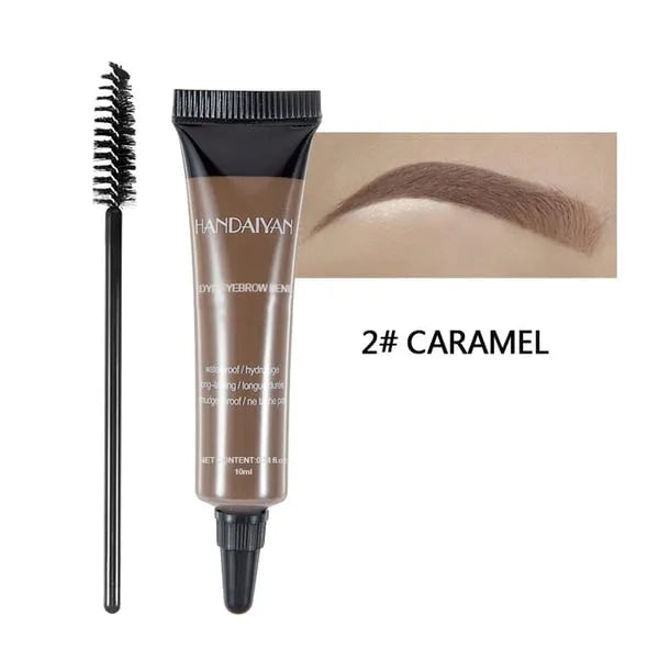 BrowInk™ Waterproof Liquid Eyebrow Gel Tint (Free Brush Included)