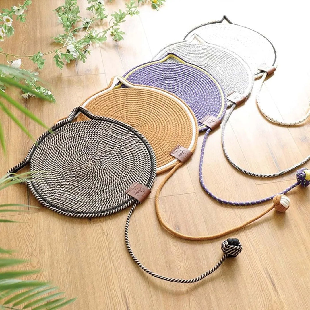 PawNest™ – Soft & Durable Cat Scratch Pad & Pet Sleeping Mat