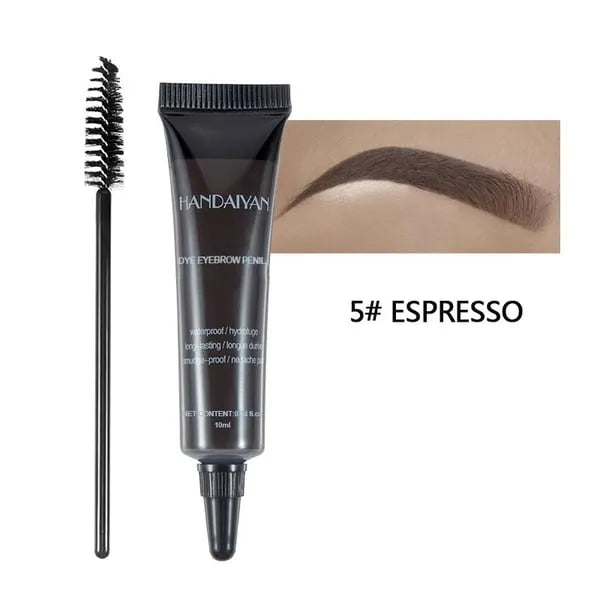 BrowInk™ Waterproof Liquid Eyebrow Gel Tint (Free Brush Included)