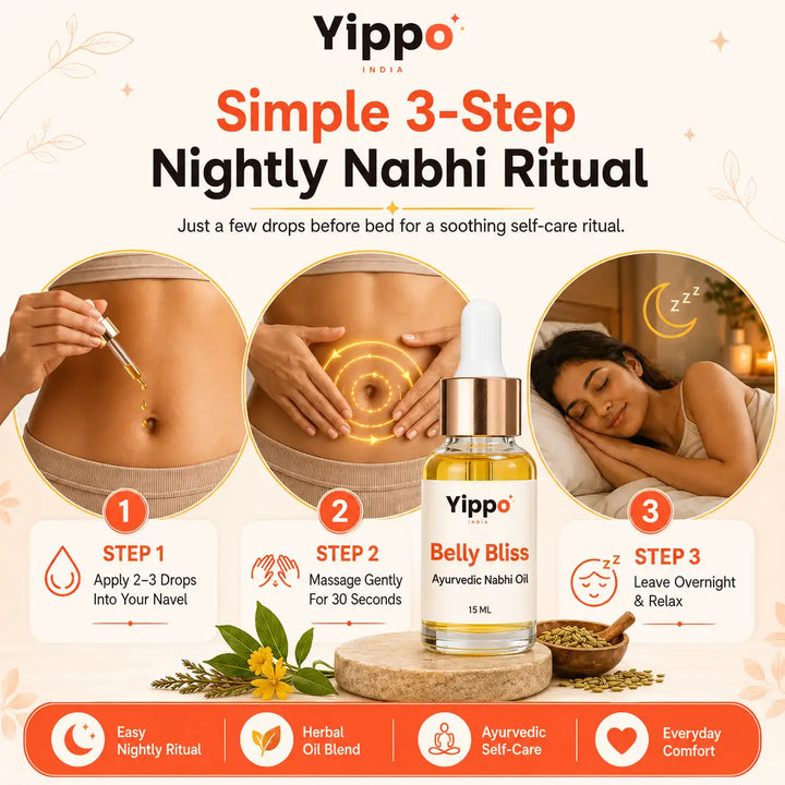 Belly Bliss™ Ayurvedic Nabhi Oil for Digestion, Gas & Bloating