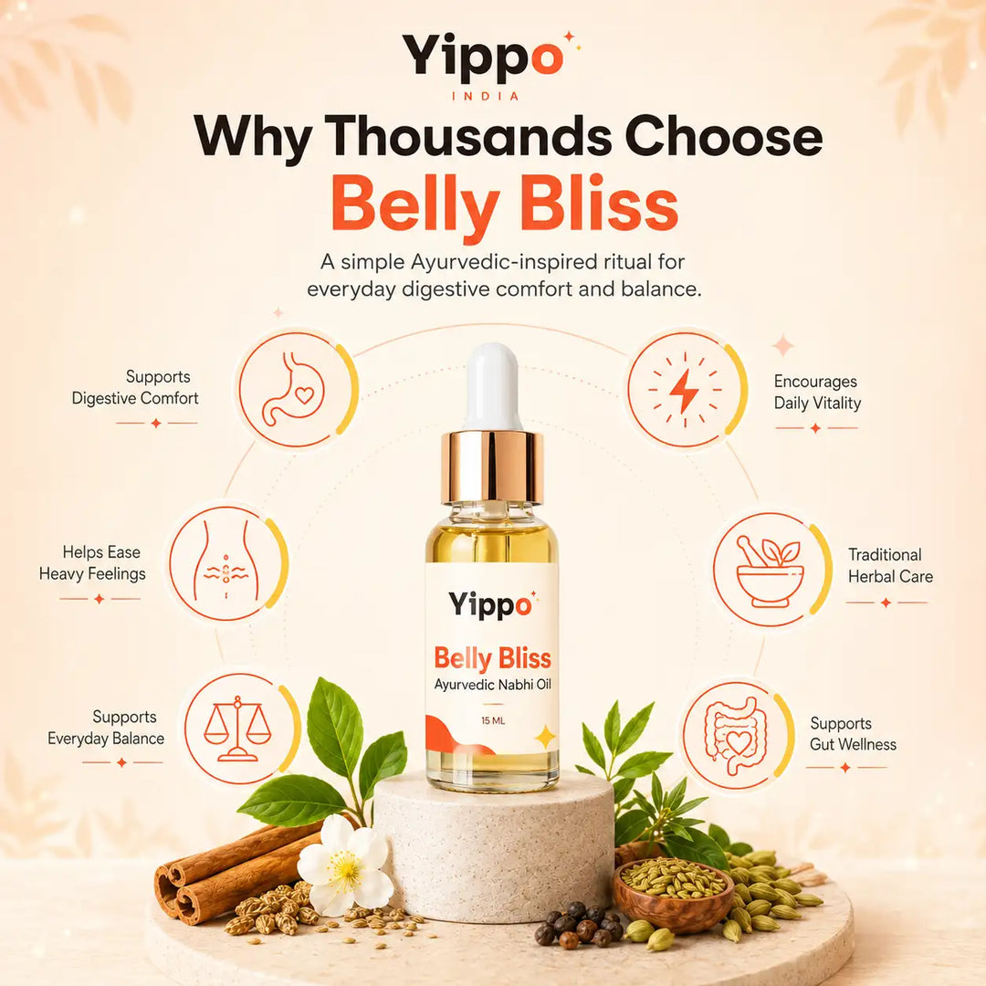 Belly Bliss™ Ayurvedic Nabhi Oil for Digestion, Gas & Bloating