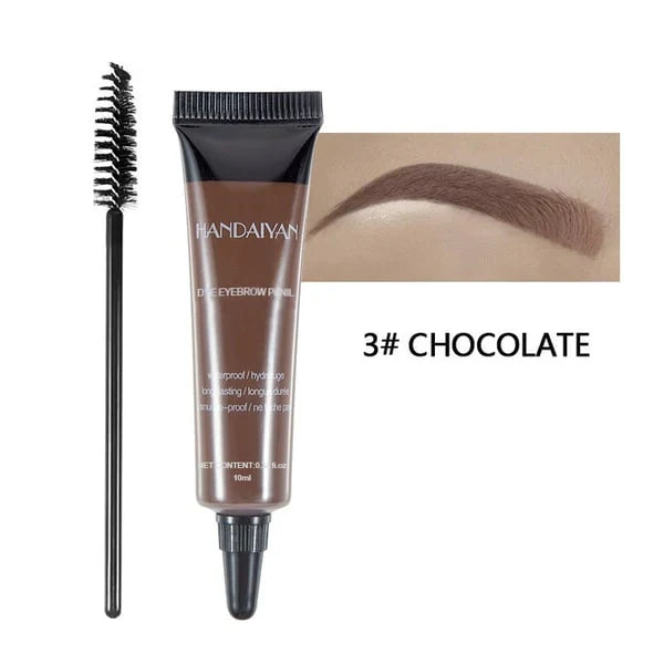 BrowInk™ Waterproof Liquid Eyebrow Gel Tint (Free Brush Included)