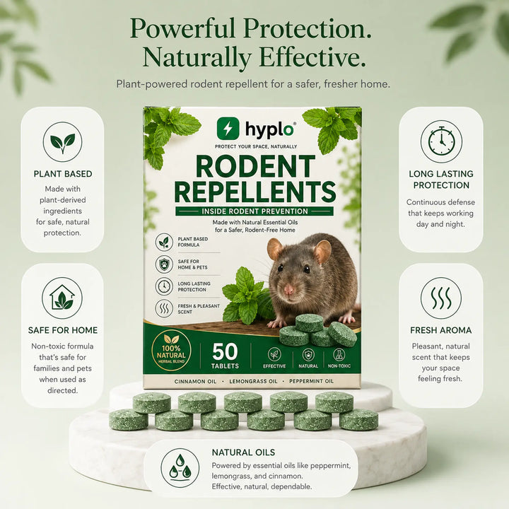 PestGuard™ Herbal Rodent Repellent Tablets