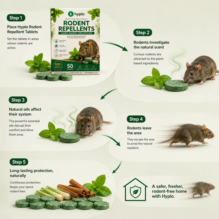 PestGuard™ Herbal Rodent Repellent Tablets