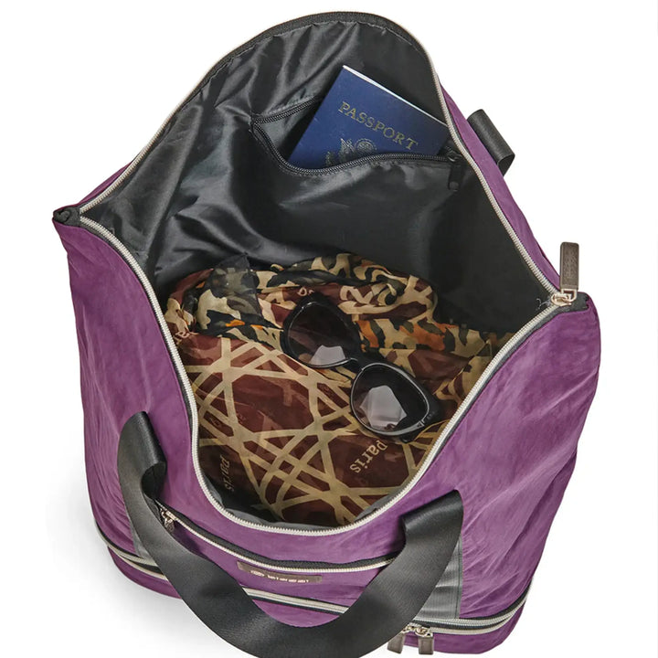 VoyageCube™ 2-in-1 Travel Tote with Detachable Packing Cube – Cabin-Friendly Weekender Bag
