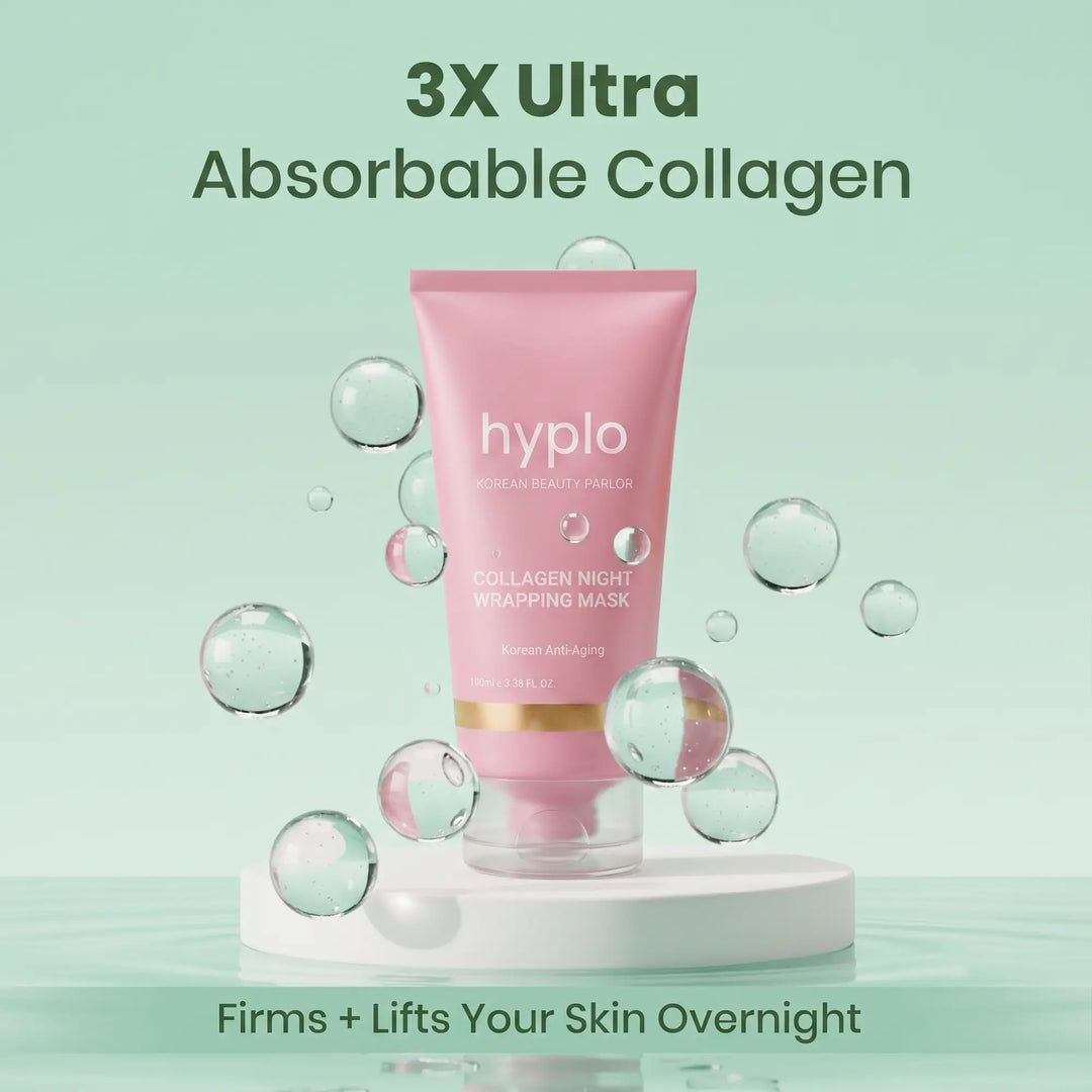 Overnight Glow Sleeping Mask – Peel-Off Collagen Face Wrap for Hydrated, Smoother-Looking Skin