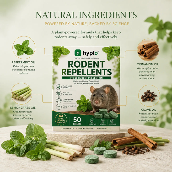 PestGuard™ Herbal Rodent Repellent Tablets